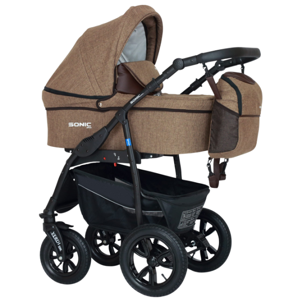 Детская коляска Verdi Sonic Plus 3 in 1 NR14/ Коричневый photo 2