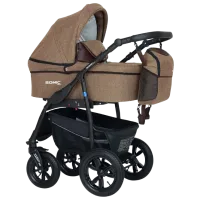 Cărucior pentru copil Verdi Sonic Plus 3 in 1 NR14/ Brown photo 2