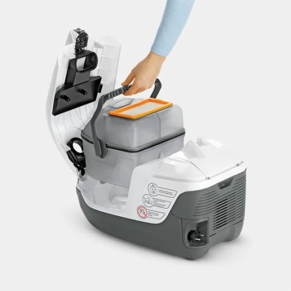 Aspirator cu spălare KARCHER DS6 Premium Plus 650 W / Gray White photo 3