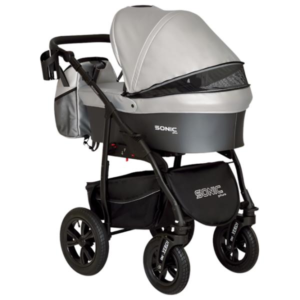 Детская коляска Verdi Sonic Plus Pro 3 in 1 NR2/ Серый photo 3