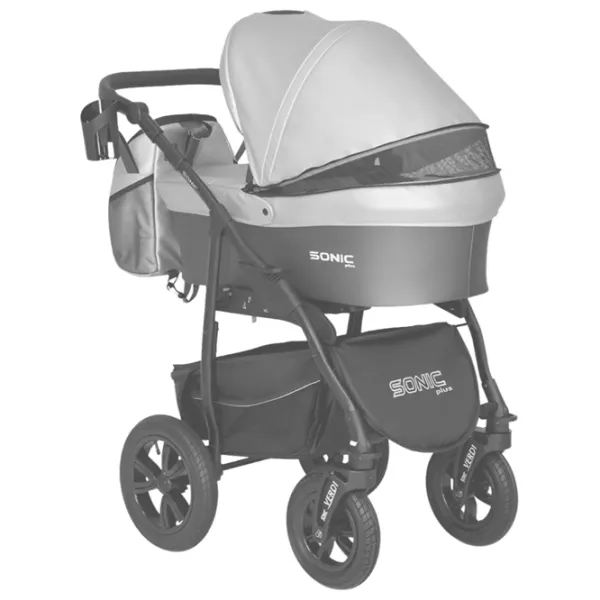 Cărucior pentru copil Verdi Sonic Plus Pro 3 in 1 NR C2/ White photo 3
