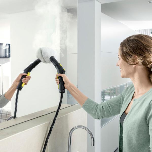 Curățitor cu aburi KARCHER SC 3 Deluxe EasyFix Cu aburi/ 1900 W/ Yellow photo 4