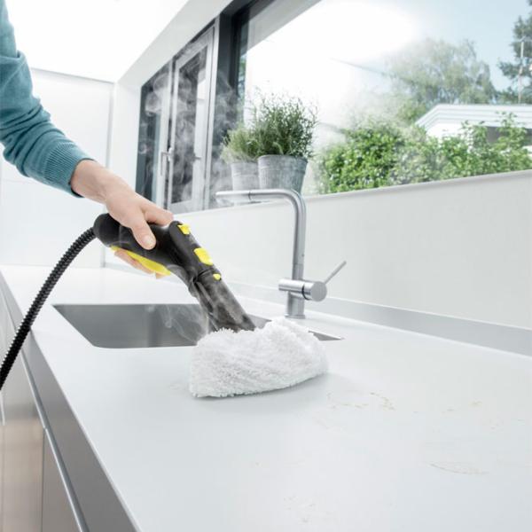 Curățitor cu aburi KARCHER SC 3 Deluxe EasyFix Cu aburi/ 1900 W/ Yellow photo 5