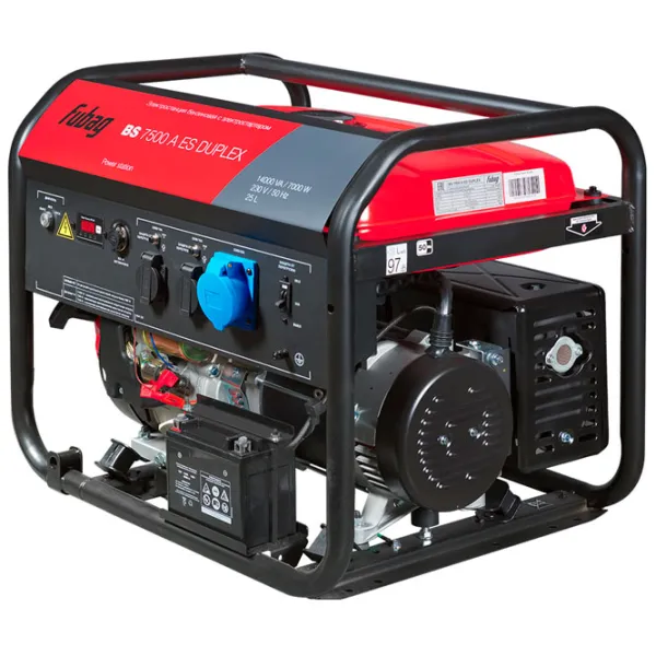 Генератор Fubag BS 7500 A ES DUPLEX 230/ 400 В Бензин/ 7 кВт photo 3 Генератор Fubag BS 7500 A ES DUPLEX 230/ 400 В Бензин/ 7 кВт photo 3