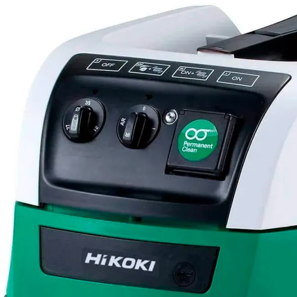 Промышленный пылесос Hikoki RP350YDMWAZ 1200 Вт/ Зелёный photo 3