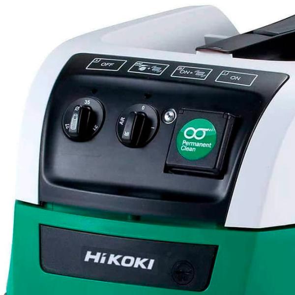 Промышленный пылесос Hikoki RP350YDMWAZ 1200 Вт/ Зелёный photo 3