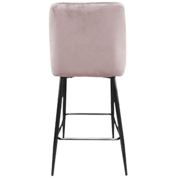 Scaun de bar DecoPrim (НФ-0002154) Catifea/ Metal/ Pink photo 2 Scaun de bar DecoPrim (НФ-0002154) Catifea/ Metal/ Pink photo 2