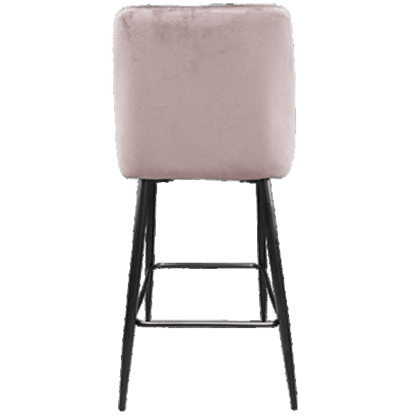Scaun de bar DecoPrim (НФ-0002154) Catifea/ Metal/ Pink photo 2 Scaun de bar DecoPrim (НФ-0002154) Catifea/ Metal/ Pink photo 2
