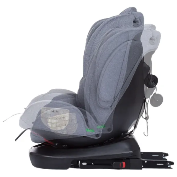 Детское автокресло Chipolino 4Kid  0 месяцев - 12 лет / 36 кг / Серый photo 6 Детское автокресло Chipolino 4Kid  0 месяцев - 12 лет / 36 кг / Серый photo 6