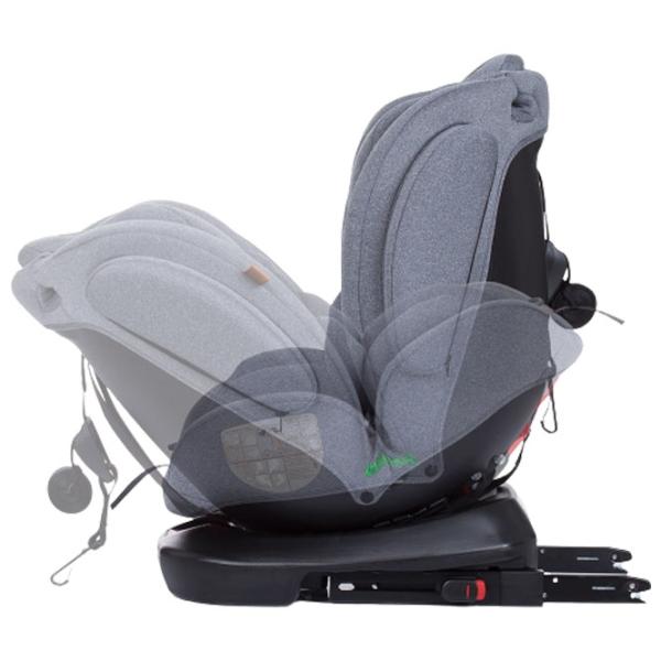 Детское автокресло Chipolino 4Kid  0 месяцев - 12 лет / 36 кг / Серый photo 7 Детское автокресло Chipolino 4Kid  0 месяцев - 12 лет / 36 кг / Серый photo 7