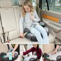 Детское автокресло Graco EverSure Lite (GC2002ZASTG000) 7 лет - 12 лет/ 36 кг/ Серый photo 6