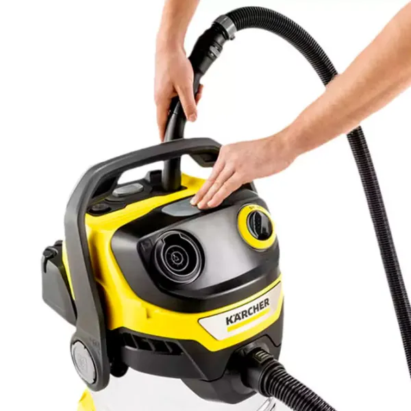 Aspirator industrial KARCHER WD 5 S V-25/ 6/ 22 (1.628-350.0) 1100 W/ Yellow photo 4