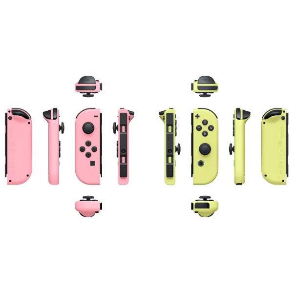 Контроллер Nintendo Joy-Con Беспроводные / 18 buttons / Желтый photo 5