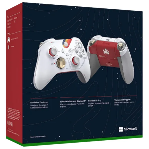 Геймпад Microsoft Starfield Limited Edition Беспроводные / 17 buttons / Белый photo 5