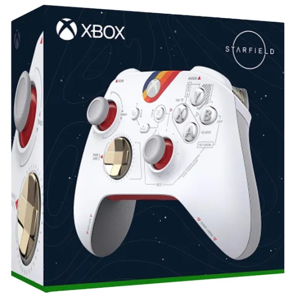 Геймпад Microsoft Starfield Limited Edition Беспроводные / 17 buttons / Белый photo 6
