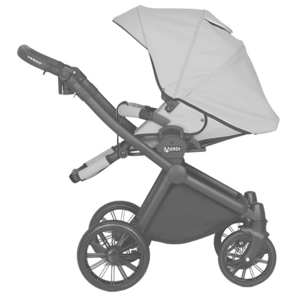 Детская коляска Verdi Sonic Soft 3 in 1 NR1/ Фиолетовый photo 5
