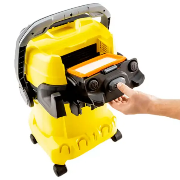 Промышленный пылесос KARCHER Karcher WD 5 V-25/ 6/ 22 (1.628-300.0) 1100 Вт/ Желтый photo 2