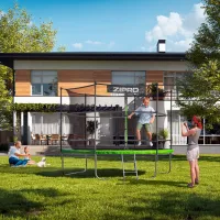 Trambulină Zipro Jump Pro 00-00532873 Black/ Diametru - 496 cm photo 10