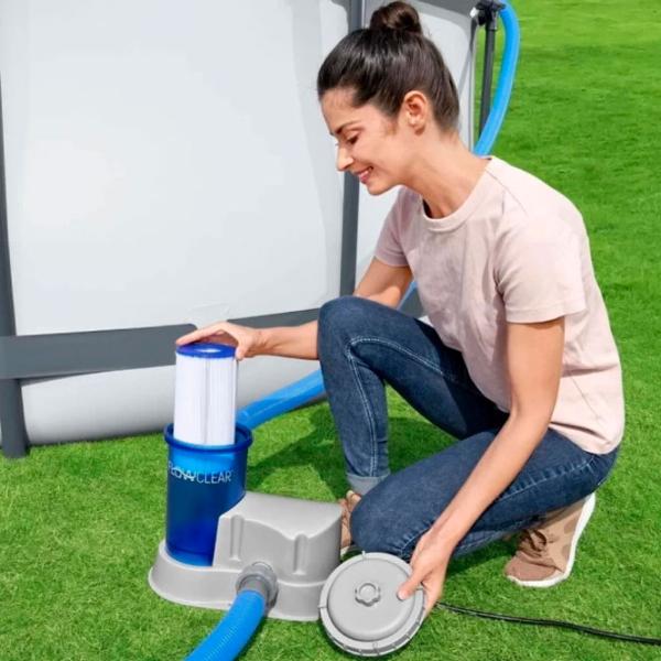 Filtru cu cartuș Bestway 58675BW Blue photo 4