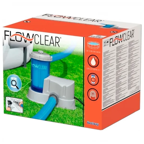 Filtru cu cartuș Bestway 58675BW Blue photo 5