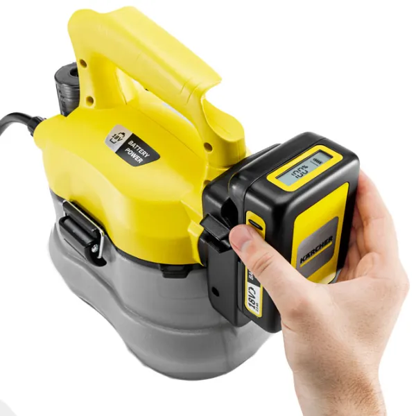Опрыскиватель KARCHER PSU 4-18 (1.445-300.0) аккумуляторный/ Желтый photo 3