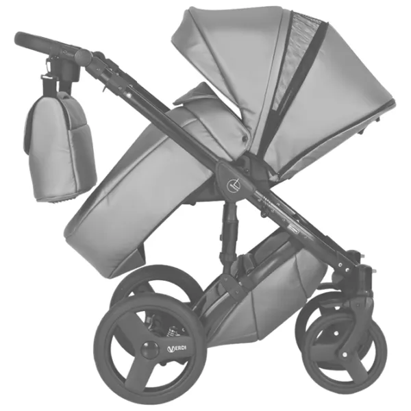 Cărucior pentru copil Verdi Mirage Limited 3 in 1 Gold II/ Black photo 6