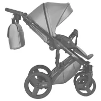 Детская коляска Verdi Mirage Limited 3 in 1 Silver/ Серебристый photo 4