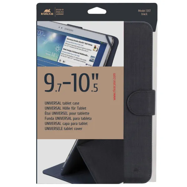 Husă pentru tabletă Universal Universal 10"/ Black photo 9