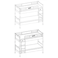 Детская кровать Cilek Pirate 90 x 200 см / ЛДСП / Коричневый photo 2