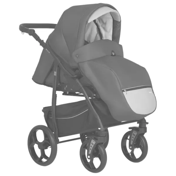 Cărucior pentru copil Verdi Max Plus 3 in 1 NR1/ Black photo 4