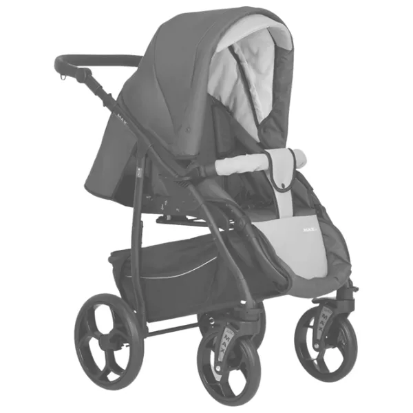 Детская коляска Verdi Max Plus 3 in 1 NR4/ Белый photo 5