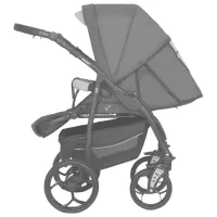 Детская коляска Verdi Max Plus 3 in 1 NR4/ Белый photo 6