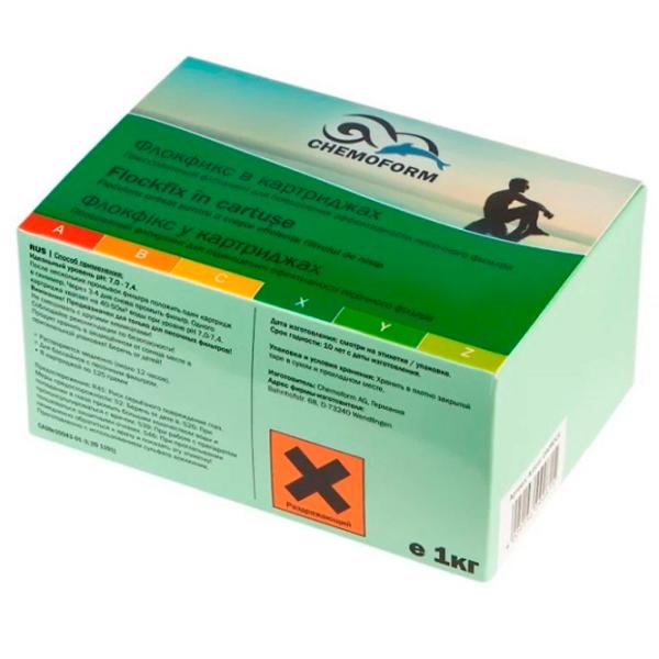 Cartuş Chemoform Flockfix comprimate/ pentru apa tulbure/ 125 g photo 3