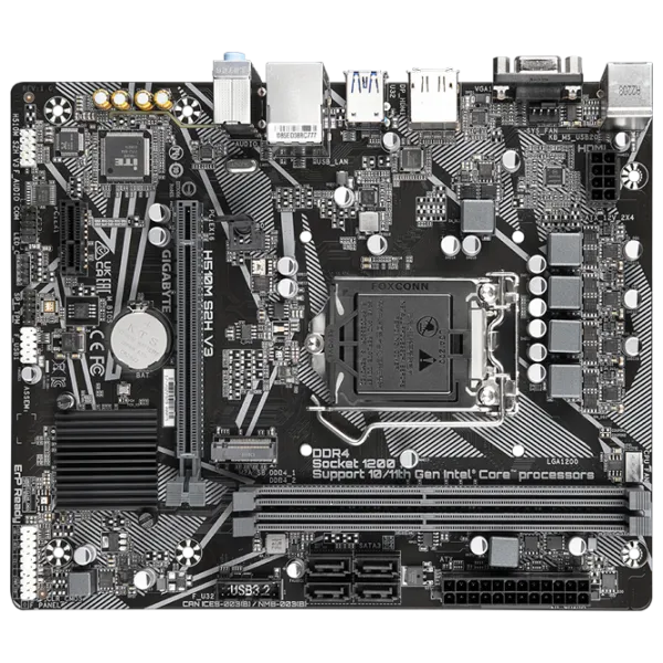 Placă de bază Gigabyte H510M S2H V3 mATX/ Intel H510 photo 3