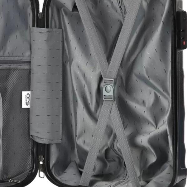 Valiză CCS 5226 105l/ Black Gray photo 7 Valiză CCS 5226 105l/ Black Gray photo 7