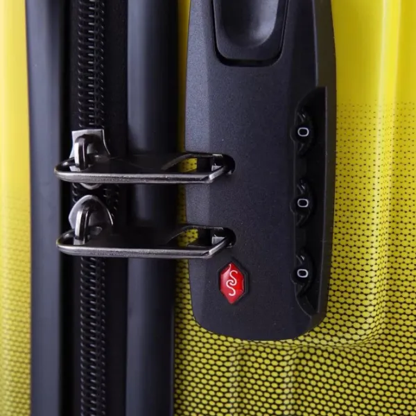 Valiză CCS 5226 105l/ Yellow Black photo 8 Valiză CCS 5226 105l/ Yellow Black photo 8