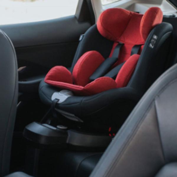 Scaun auto 4Baby Nano-Fix (9906-005) 0 luni - 6 ani/ 18 kg/ Red photo 3