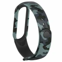 Ремень Mi Band 5 Силикон/ Серый Como photo 2