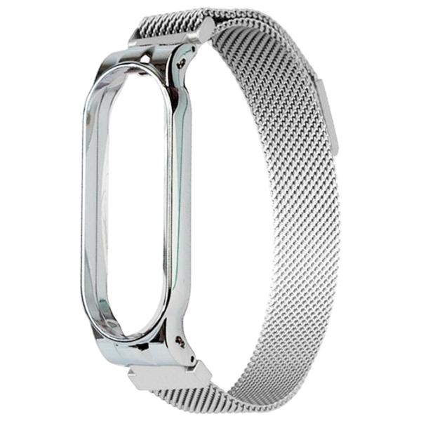 Ремень Mi Band 5 Milanese Металл/ Серебристый photo 4