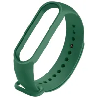Ремень Mi Band 5 Силикон/ Зелёный Army photo 2
