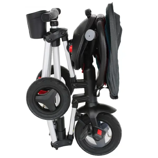 Трицикл Qplay Nova Plus Rubber 25 кг/ Черный photo 3