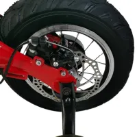 Bicicletă TyBike BK-1 Spoke 12" 14" Aliaj de magneziu / Red Black photo 2