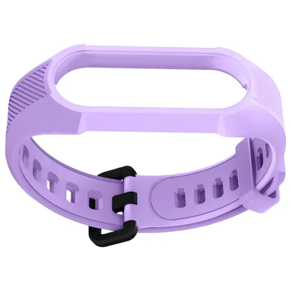 Ремень Mi Band 5 Opaska Силикон/ Пурпурный photo 2