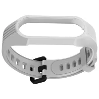 Ремень Mi Band 5 Силикон/ Серый photo 2