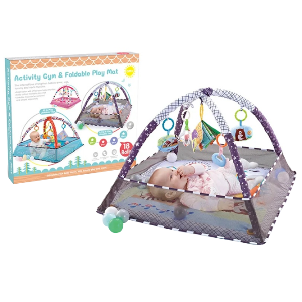 Игровой коврик 4Play Activity Gym Chocolate (00-00643099) 0+/ Трансформер/ Maro photo 3 Игровой коврик 4Play Activity Gym Chocolate (00-00643099) 0+/ Трансформер/ Maro photo 3