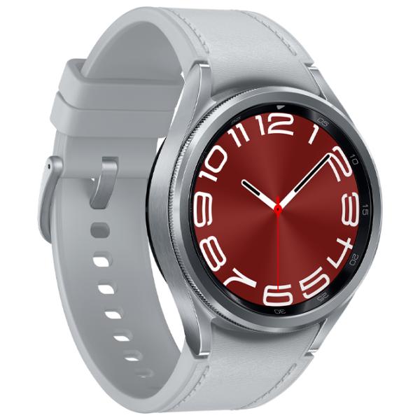 Умные часы Samsung Galaxy Watch6 Classic  1.3" / 43 мм / Серебряный - Белый / R950 photo 3