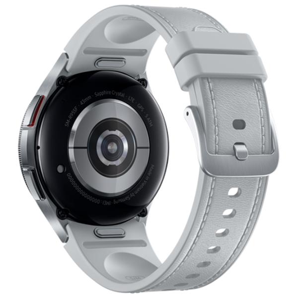 Умные часы Samsung Galaxy Watch6 Classic  1.3" / 43 мм / Серебряный - Белый / R950 photo 4