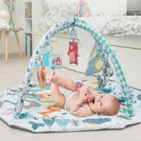 Covoraş pentru joc 4Play Funny Baby (00-00643211) 0+/ Transformer/ Multicolor photo 3