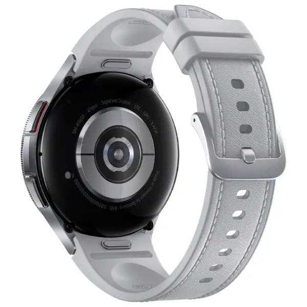 Умные часы Samsung Galaxy Watch6 Classic  1.5" / 47 мм / Серебряный - Белый / R960 photo 4