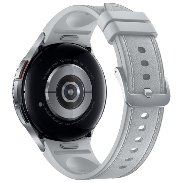 Умные часы Samsung Galaxy Watch6 Classic  1.5" / 47 мм / Серебряный - Белый / R960 photo 4